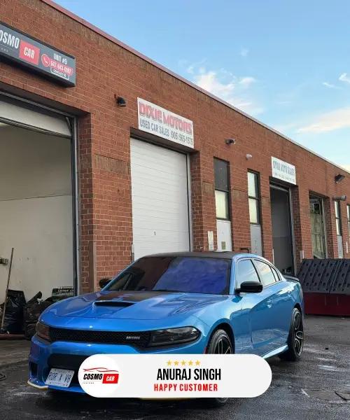 Happy Cosmo Car Customs customer